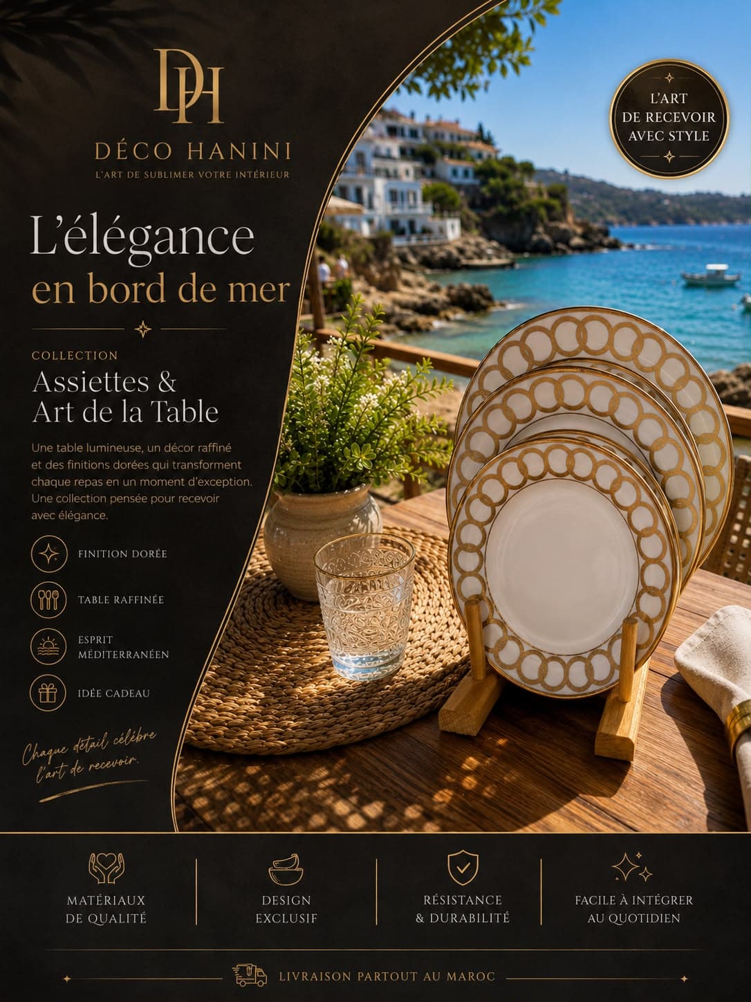 Les  assiettes